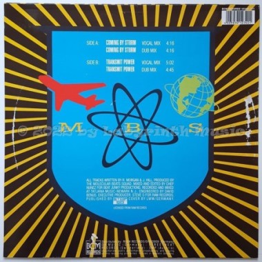Molecular Beats Squadron - Coming By Storm • 12" Vinyl Maxi • EX - Labyrinth Music
