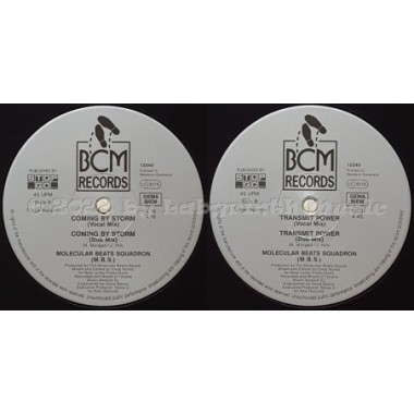 Molecular Beats Squadron - Coming By Storm • 12" Vinyl Maxi • EX - Labyrinth Music