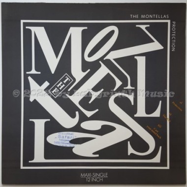 The Montellas - Protection • 12" Vinyl Maxi • EX - Labyrinth Music