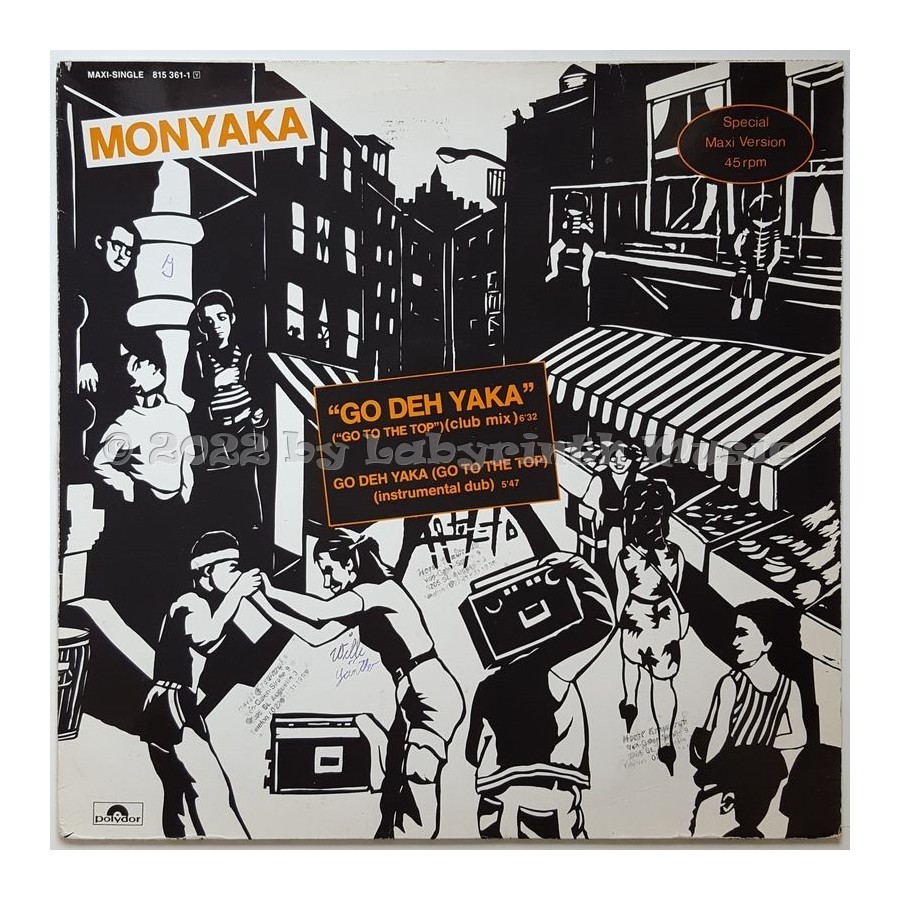Monyaka - Go Deh Yaka • 12" Vinyl Maxi - Labyrinth Music