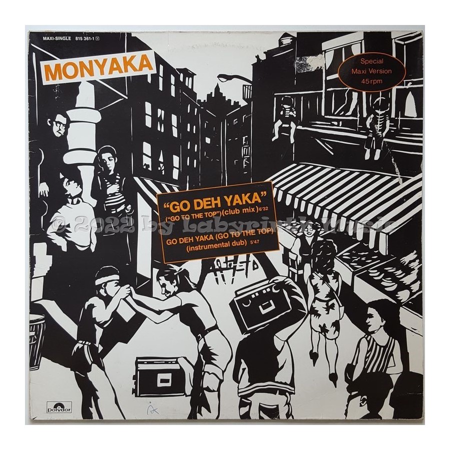 Monyaka - Go Deh Yaka • 12" Vinyl Maxi - Labyrinth Music