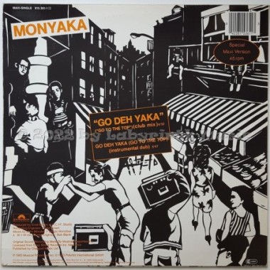 Monyaka - Go Deh Yaka • 12" Vinyl Maxi - Labyrinth Music