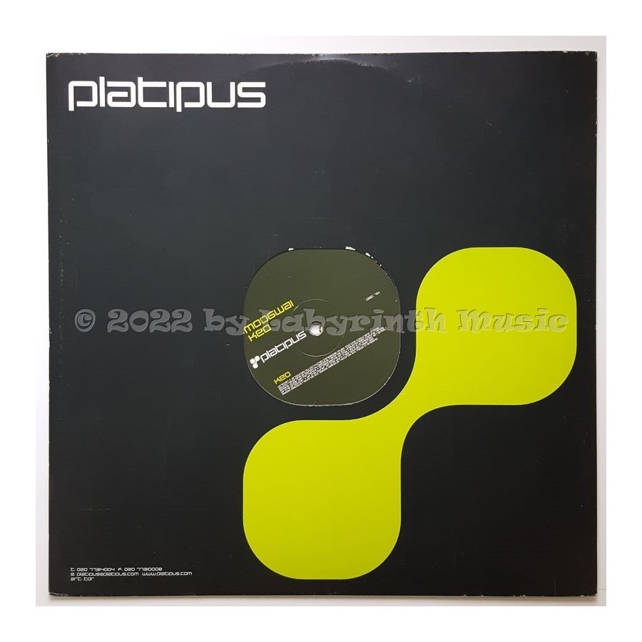 Moogwai - Keo • 12" Vinyl Maxi - Labyrinth Music