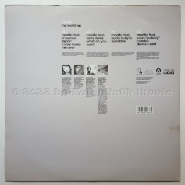 Morillo - My World EP • 12" Vinyl Maxi - Labyrinth Music