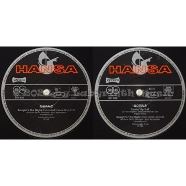 Morris - Tonight's The Night • 12" Vinyl Maxi • EX - Labyrinth Music