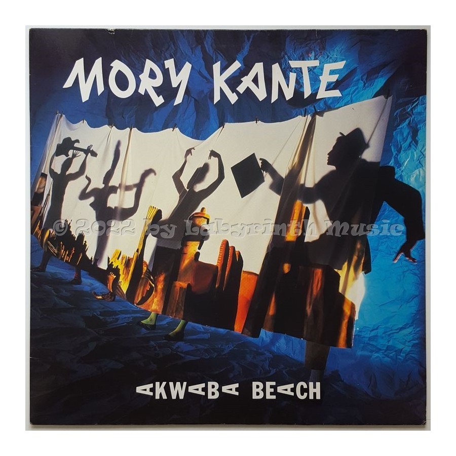 Mory Kante - Akwaba Beach • 12" Vinyl LP • EX - Labyrinth Music