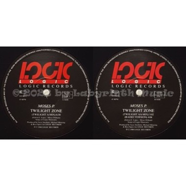 Moses P. - Twilight Zone • 12" Vinyl Maxi - Labyrinth Music