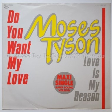 Moses Tyson - Do You Want My Love • 12" Vinyl Maxi • EX - Labyrinth Music