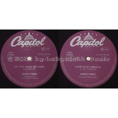 Moses Tyson - Do You Want My Love • 12" Vinyl Maxi - Labyrinth Music