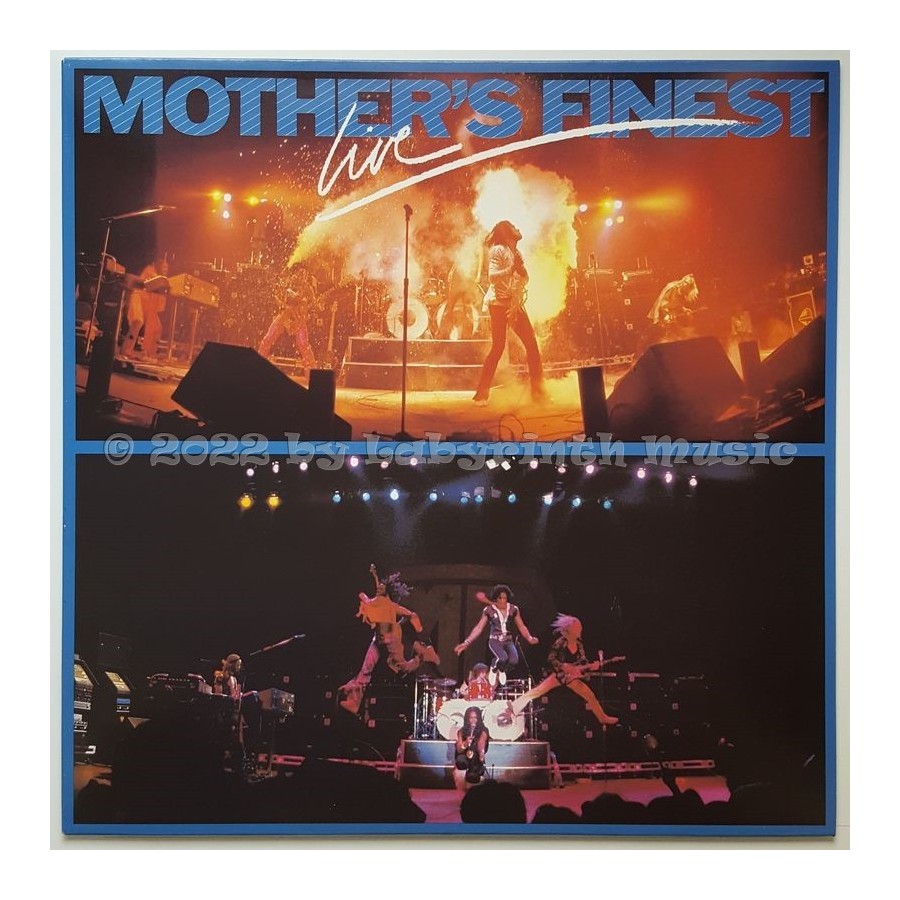 Mother's Finest - Mother's Finest Live • 12" Vinyl LP • MINT - Labyrinth Music