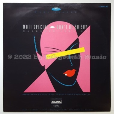 Moti Special - Don't Be So Shy • 12" Vinyl Maxi • EX - Labyrinth Music
