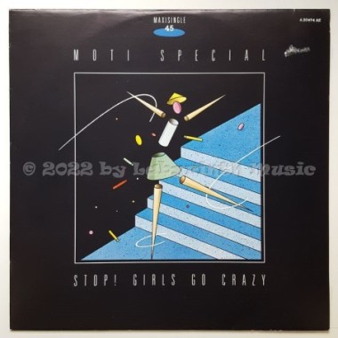 Moti Special - Stop! Girls Go Crazy • 12" Vinyl Maxi • MINT - Labyrinth Music
