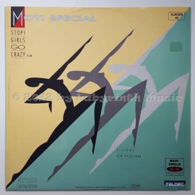 Moti Special - Stop! Girls Go Crazy • 12" Vinyl Maxi • NM - Labyrinth Music