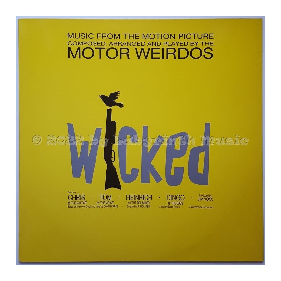 Motor Weirdos - Wicked • 12" Vinyl LP • MINT - Labyrinth Music