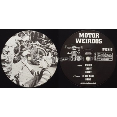 Motor Weirdos - Wicked • 12" Vinyl LP • MINT - Labyrinth Music