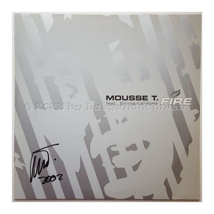 Mousse T. Feat. Emma Lanford - Fire • 12" Vinyl Maxi • EX - Labyrinth Music