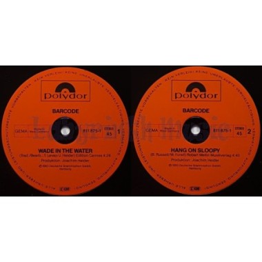 Barcode - Wade In The Water • 12" Vinyl Maxi • MINT - Labyrinth Music