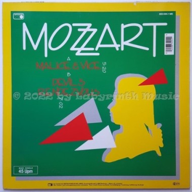 Mozzart - Malice & Vice • 12" Vinyl Maxi • EX - Labyrinth Music
