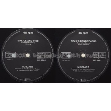 Mozzart - Malice & Vice • 12" Vinyl Maxi • EX - Labyrinth Music