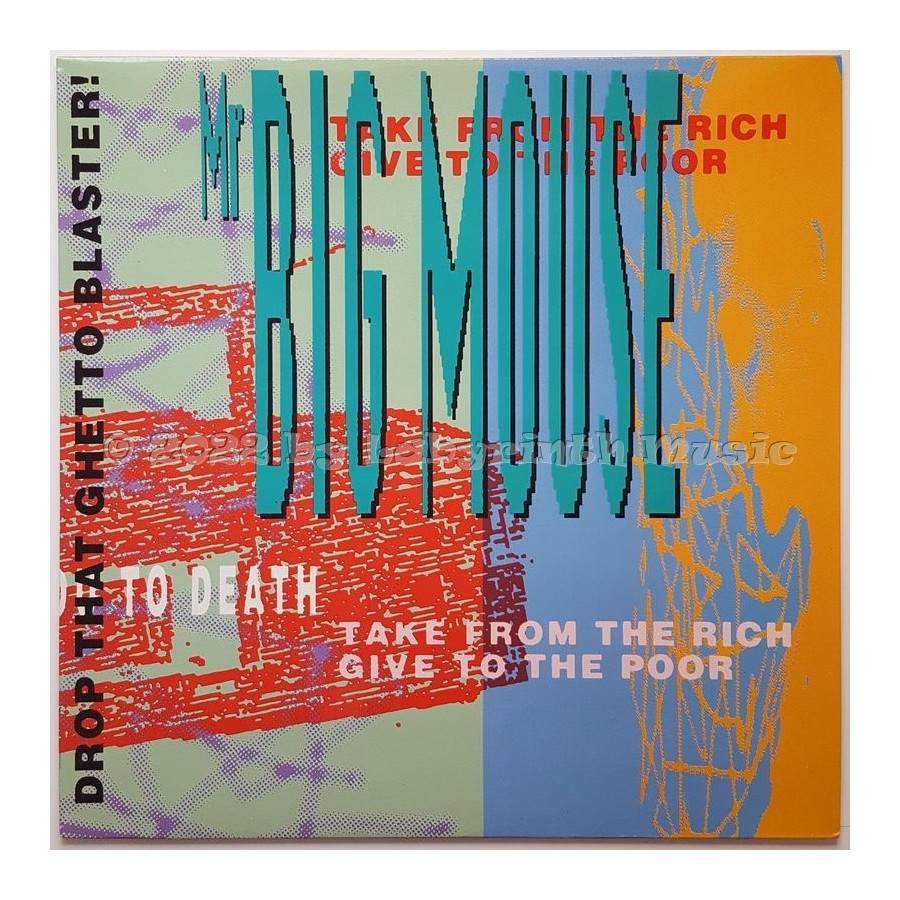 Mr. Big Mouse - Drop That Ghetto Blaster! • 12" Vinyl Maxi • NM - Labyrinth Music