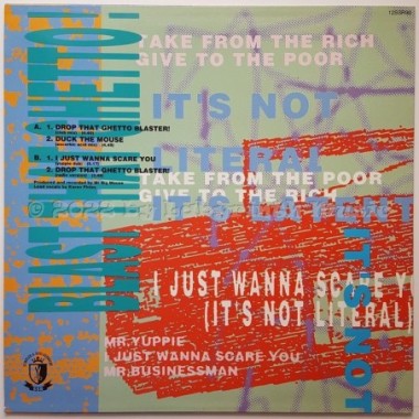 Mr. Big Mouse - Drop That Ghetto Blaster! • 12" Vinyl Maxi • NM - Labyrinth Music