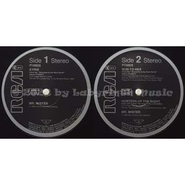Mr. Mister - Kyrie • 12" Vinyl Maxi - Labyrinth Music