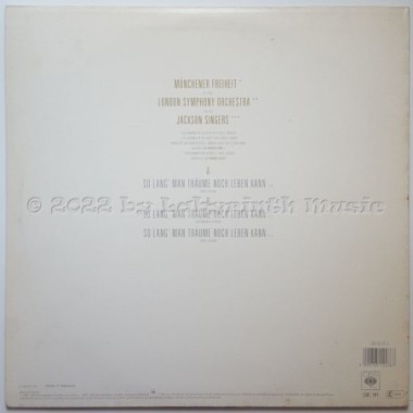 Münchener Freiheit / London Symphony Orchestra - So Lang Man Träume Noch Leben Kann • 12" Vinyl Maxi • EX - Labyrinth Music