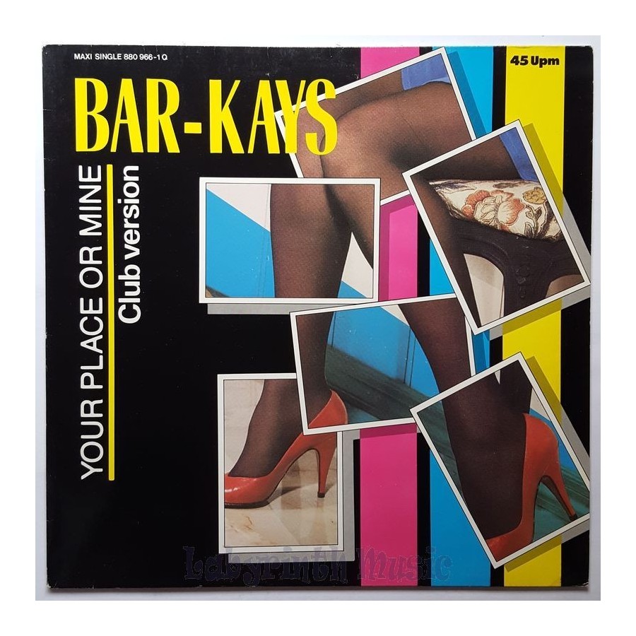Bar-Kays - Your Place Or Mine • 12" Vinyl Maxi • EX - Labyrinth Music
