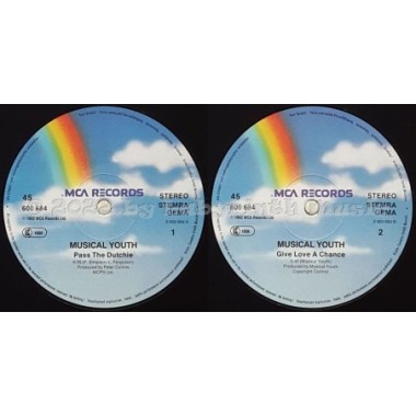 Musical Youth - Pass The Dutchie • 12" Vinyl Maxi - Labyrinth Music