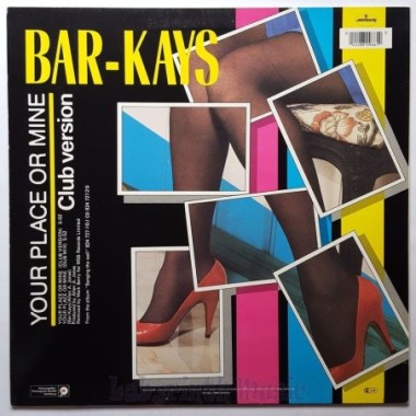 Bar-Kays - Your Place Or Mine • 12" Vinyl Maxi • EX - Labyrinth Music