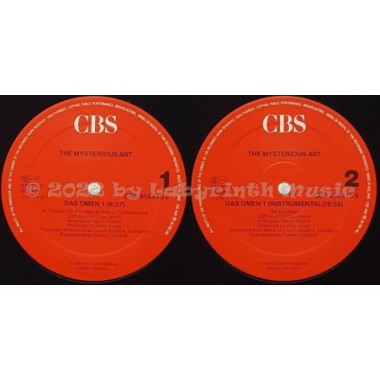 Mysterious Art - Das Omen • Teil 1 • 12" Vinyl Maxi • EX - Labyrinth Music