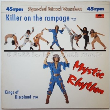 Mystic Rhythm - Killer On The Rampage • 12" Vinyl Maxi • EX - Labyrinth Music