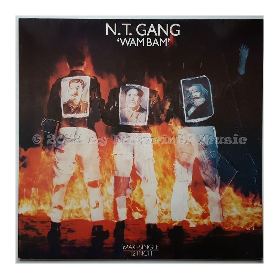 N.T. Gang - Wam Bam • 12" Vinyl Maxi - Labyrinth Music