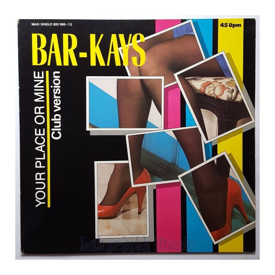 Bar-Kays - Your Place Or Mine • 12" Vinyl Maxi • EX - Labyrinth Music
