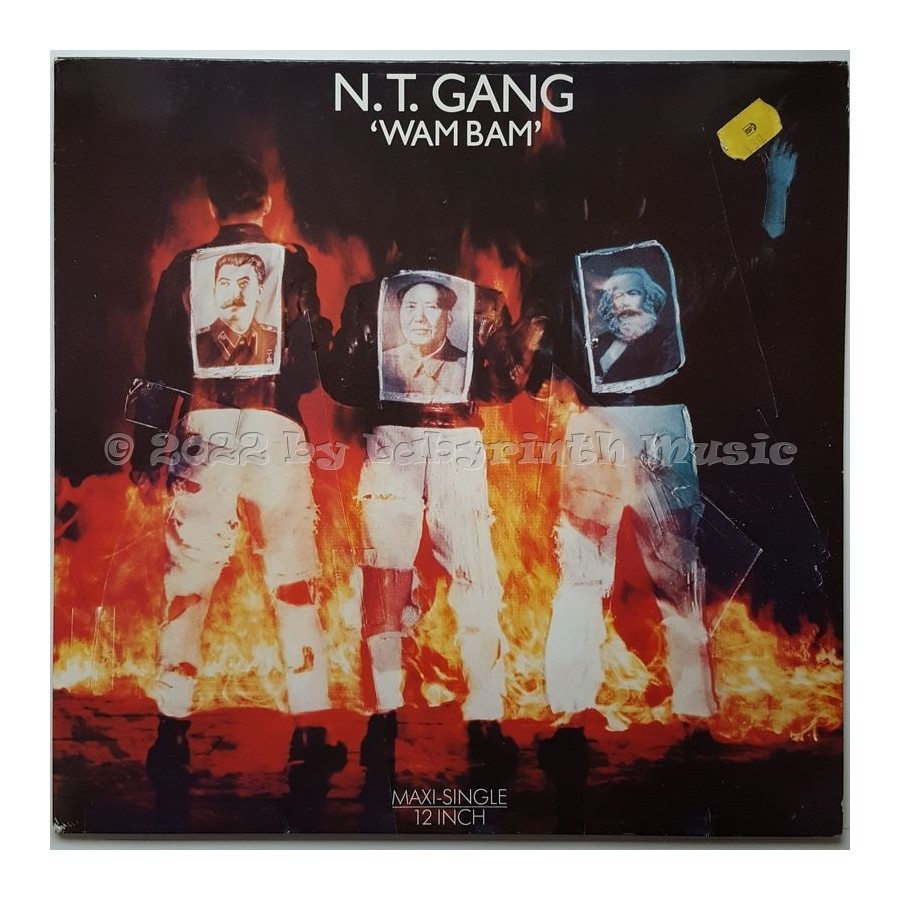 N.T. Gang - Wam Bam • 12" Vinyl Maxi • EX - Labyrinth Music