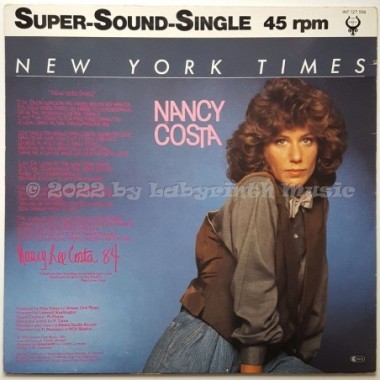 Nancy Costa - New York Times • 12" Vinyl Maxi • EX - Labyrinth Music