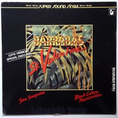 Barrabas - St. Valentine • 12" Vinyl Maxi - Labyrinth Music