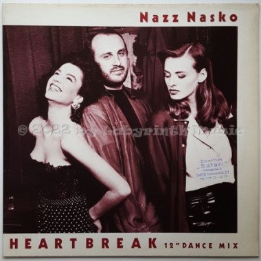 Nazz Nasko - Heartbreak • 12" Vinyl Maxi • EX - Labyrinth Music