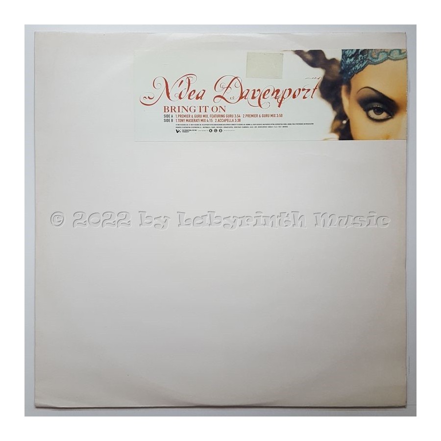 N'Dea Davenport - Bring It On • 12" Vinyl Maxi • EX - Labyrinth Music