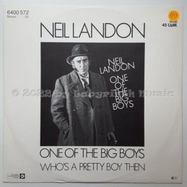 Neil Landon - One Of The Big Boys • 12" Vinyl Maxi • EX - Labyrinth Music