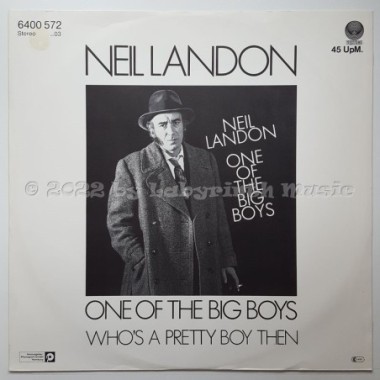 Neil Landon - One Of The Big Boys • 12" Vinyl Maxi • NM - Labyrinth Music