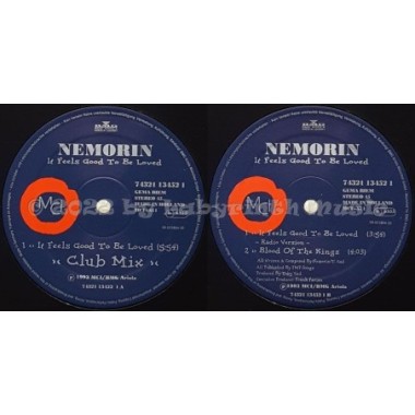 Nemorin - It Feels Good To Be Loved • 12" Vinyl Maxi • EX - Labyrinth Music