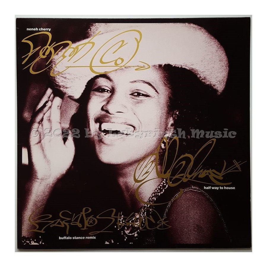 Neneh Cherry - Buffalo Stance Remix (Half Way To House) • 12" Vinyl Maxi • MINT - Labyrinth Music