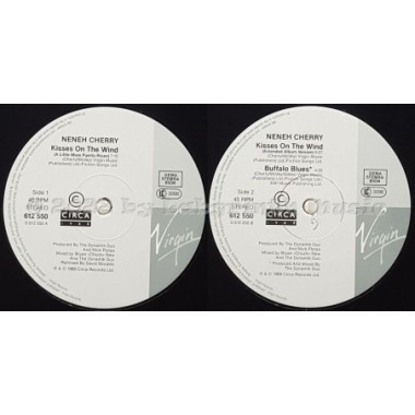 Neneh Cherry - Kisses On The Wind • 12" Vinyl Maxi • EX - Labyrinth Music