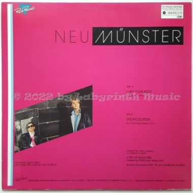 Neumünster - I Like Your Body • 12" Vinyl Maxi - Labyrinth Music