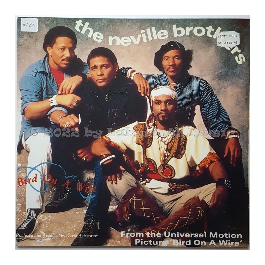 The Neville Brothers - Bird On A Wire • 12" Vinyl Maxi • EX - Labyrinth Music