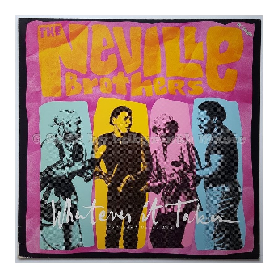 The Neville Brothers - Whatever It Takes • 12" Vinyl Maxi • EX - Labyrinth Music