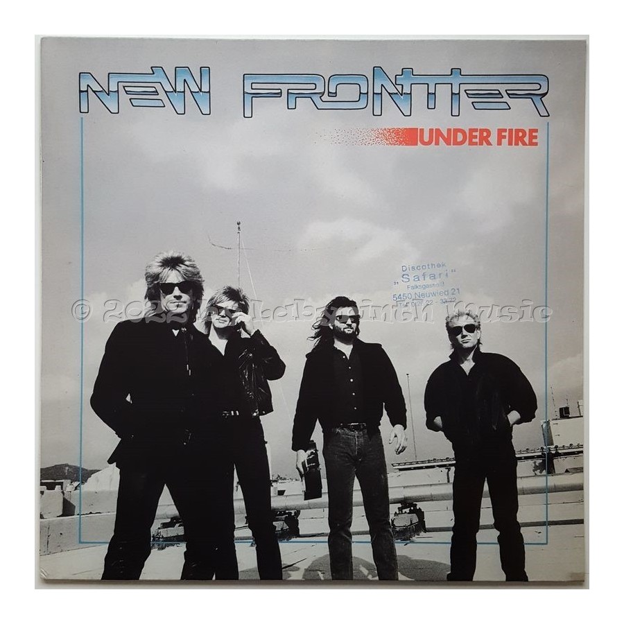 New Frontier - Under Fire • 12" Vinyl Maxi • EX - Labyrinth Music