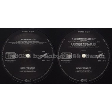New Frontier - Under Fire • 12" Vinyl Maxi • EX - Labyrinth Music