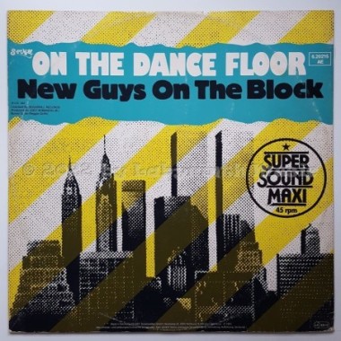 New Guys On The Block - On The Dance Floor • 12" Vinyl Maxi • EX - Labyrinth Music